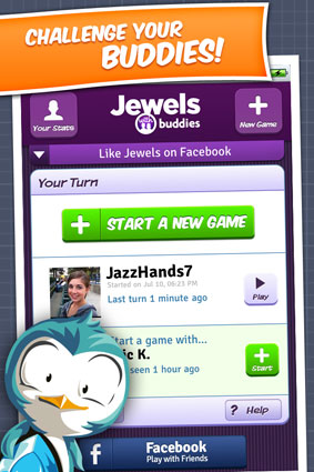 Jewels With Buddies Screenshot